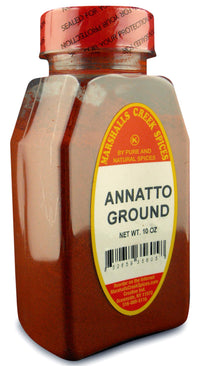 Marshalls Creek Spices New Size Seasoning, Annatto Seed Ground, 10 Ounce