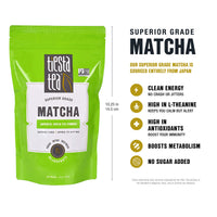 Tiesta Tea - Superior Matcha, Matcha Powder Green Tea, High Caffeine, Hot & Iced Tea, 12 oz Bulk Bag - 170 Cups, Superior Grade Japanese Matcha Powder for Matcha Latte, Weight Loss & Detox Support