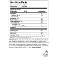 Munchkin Milkmakers Lactation Cheddar Crisps for Breastfeeding Moms with Oats and Flax, 6 Count