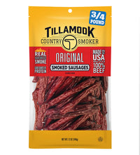 Tillamook Country Smoker Real Hardwood Smoked Sausages, Original Beef, 12 Ounce