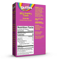 Skittles Singles to Go Wild Berry Punch, Powdered Drink Mix, Zero Sugar, Low Calorie, Includes 12 boxes, 6 Servings per Box, 72 Total Servings