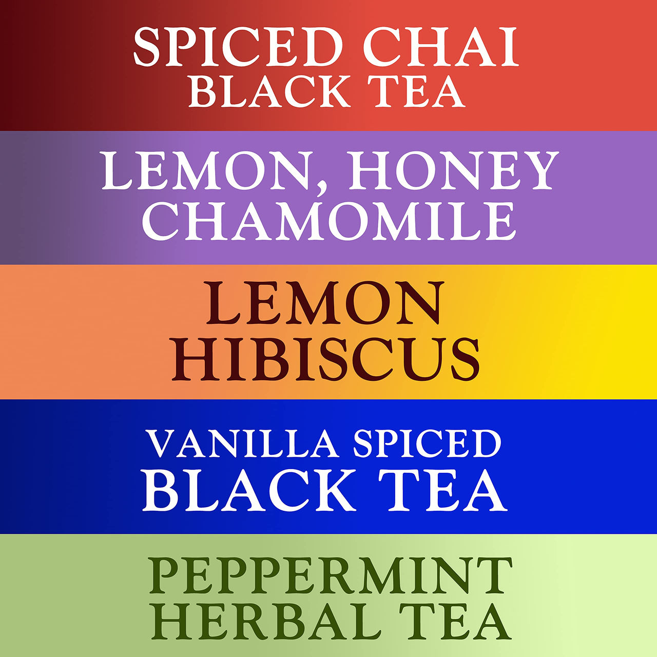 Constellation Tea Assorted Variety Pack Sampler Tea Pods Compatible with K Cup Brewers Including 2.0, 40 Count