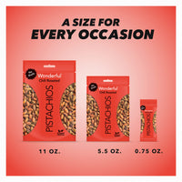 Wonderful Pistachios, No Shells, Chili Roasted Nuts, 5.5 Ounce Resealable Pouch