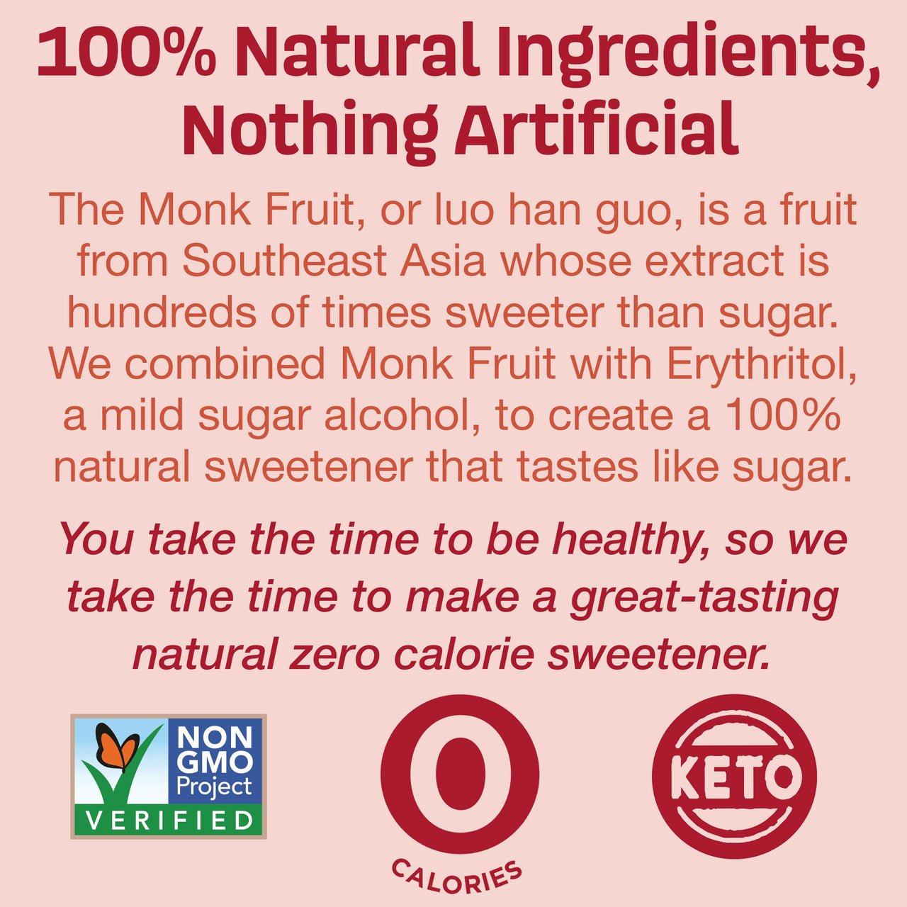 SPLENDA Naturals Zero Calorie All Natural Granulated Sweetener - Jar, Monk Fruit, 9.8 Oz