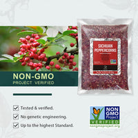 Soeos Sichuan Peppercorns, Authentic Szechuan Pepper corn, Tingle and Numbing Effect, Less Seeds, Strong Flavor, Essential for Kung Pao Chicken, Mapo Tofu, 16 oz (454g), Grade A Red Peppercorn
