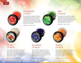 Lip Balm Ultra Moisturizer Lock Strawberry & Honey Flavor All Natural Pack of 8 X 10 Gms(0.35 Ounces) in Tin - Vaadi Herbals
