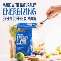BetterBody Foods Organic Energy Blend, Plant-Based Natural Energy, Gluten-free, Non-GMO, 12.7 Ounces