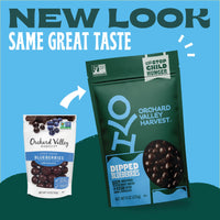 Orchard Valley Harvest Dark Chocolate Dipped Blueberries, 1 Pack (8oz), Made With Real Sweetened Blueberries, Gluten Free, Non-GMO, Stand Up Bag
