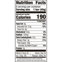 Larabar Chocolate Raspberry Truffle, Gluten Free Vegan Fruit Nut Bars, 8 ct