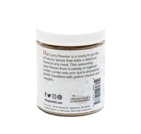 The Spice Hut Organic Hot Curry Powder Seasoning, Quick & Easy Spice Blend for Spicy Indian Cooking, With Salt 3.7 oz
