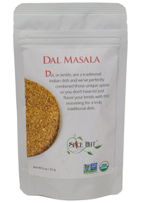 The Spice Hut Organic Dal Masala Seasoning, Quick & Easy Spice Blend for Indian Cooking, 2 oz