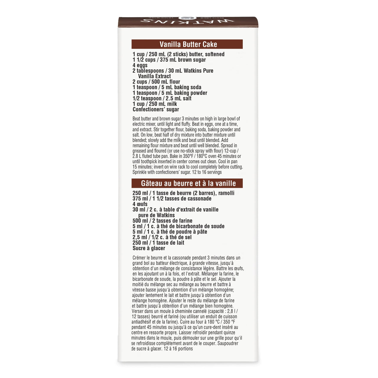 Watkins Pure Vanilla Extract, with Madagascar Vanilla Beans, Non-GMO, Kosher, 2 oz. Bottle, 1-Pack
