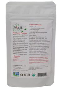 The Spice Hut Organic Hot Curry Powder Seasoning, Quick & Easy Spice Blend for Spicy Indian Cooking, 2 oz