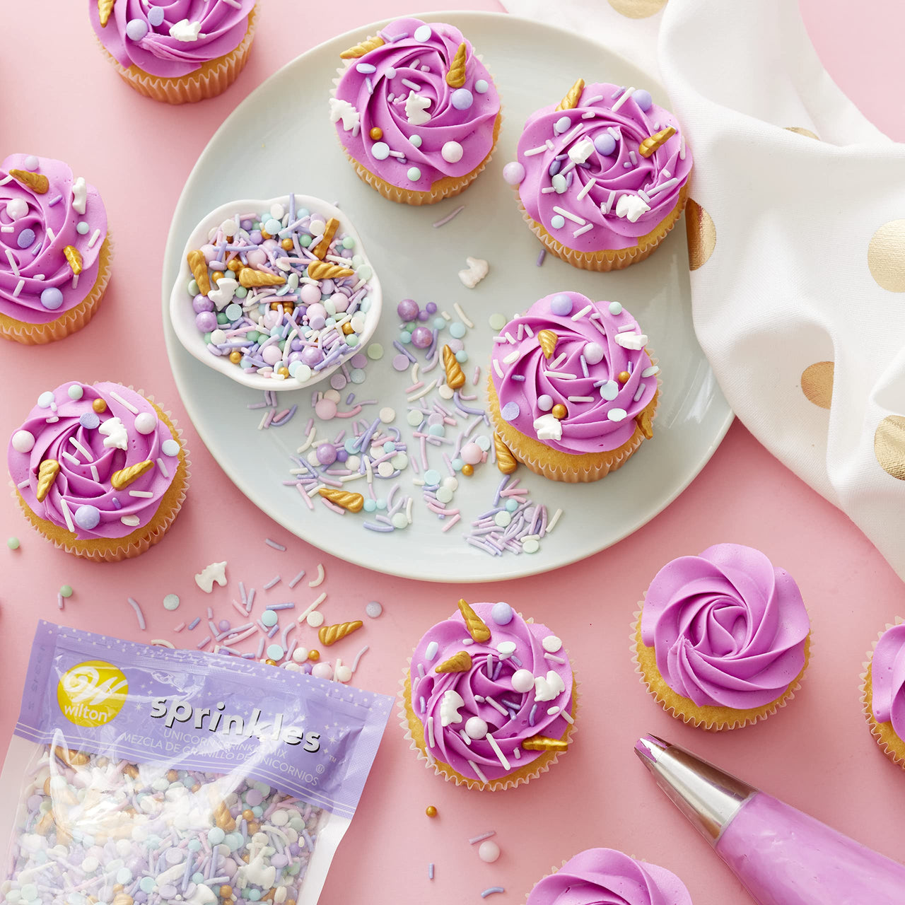 Wilton Unicorn Sprinkles Mix, 10 oz.