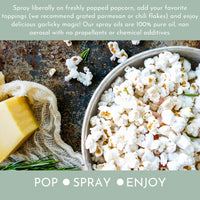 La Tourangelle, Garlic Oil Spray, Enhance Flavor of Pasta, Salad Dressing, Popcorn, Vegetables, and Aioli, 5 fl oz