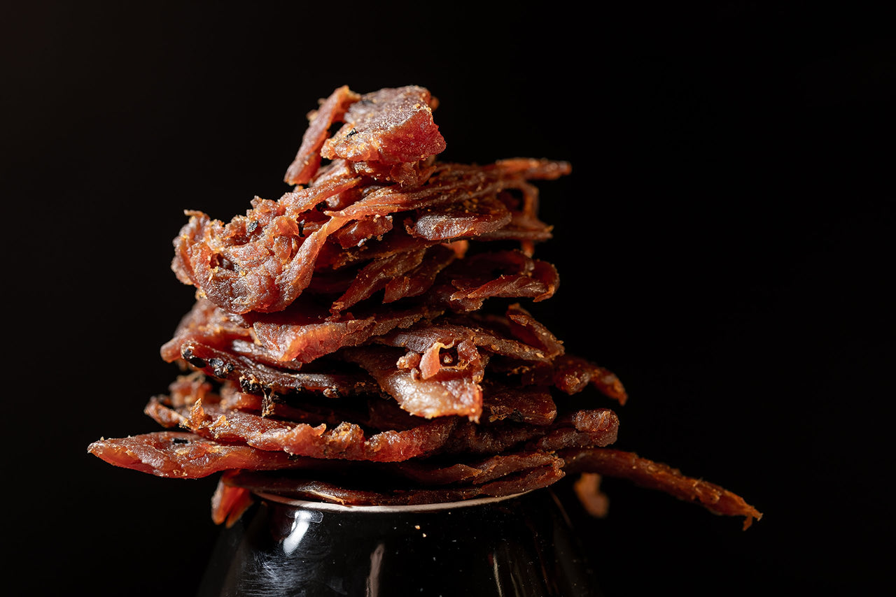 Perky Jerky Sweet and Snappy Turkey Jerky, 14oz - Low Sodium - 10g Protein per Serving - Low Fat - 100% U.S. Sourced - Tender Texture and Bold Flavor