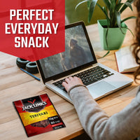 Jack Link's  Beef Jerky, Teriyaki Flavor, 2.85 Oz - Flavorful Meat Snack, 10g Of Protein And 80 Calories, Made With Premium Beef - 95 Percent Fat Free, No Added MSG Or Nitrates/Nitrites