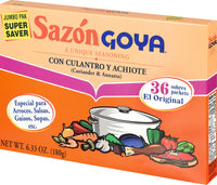 Goya Foods Sazn Seasoning with Coriander & Annatto, 6.33 Ounce (Pack of 1)