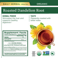 Traditional Medicinals Organic Dandelion & Detox Tea Variety Pack  Includes EveryDay Detox Dandelion, Dandelion Chai Probiotic, Roasted Dandelion Root, Dandelion Leaf & Root Teas  Supports Liver, Kidney, and Digestive Health - (4-Pack) - 64 Tea Bags Total