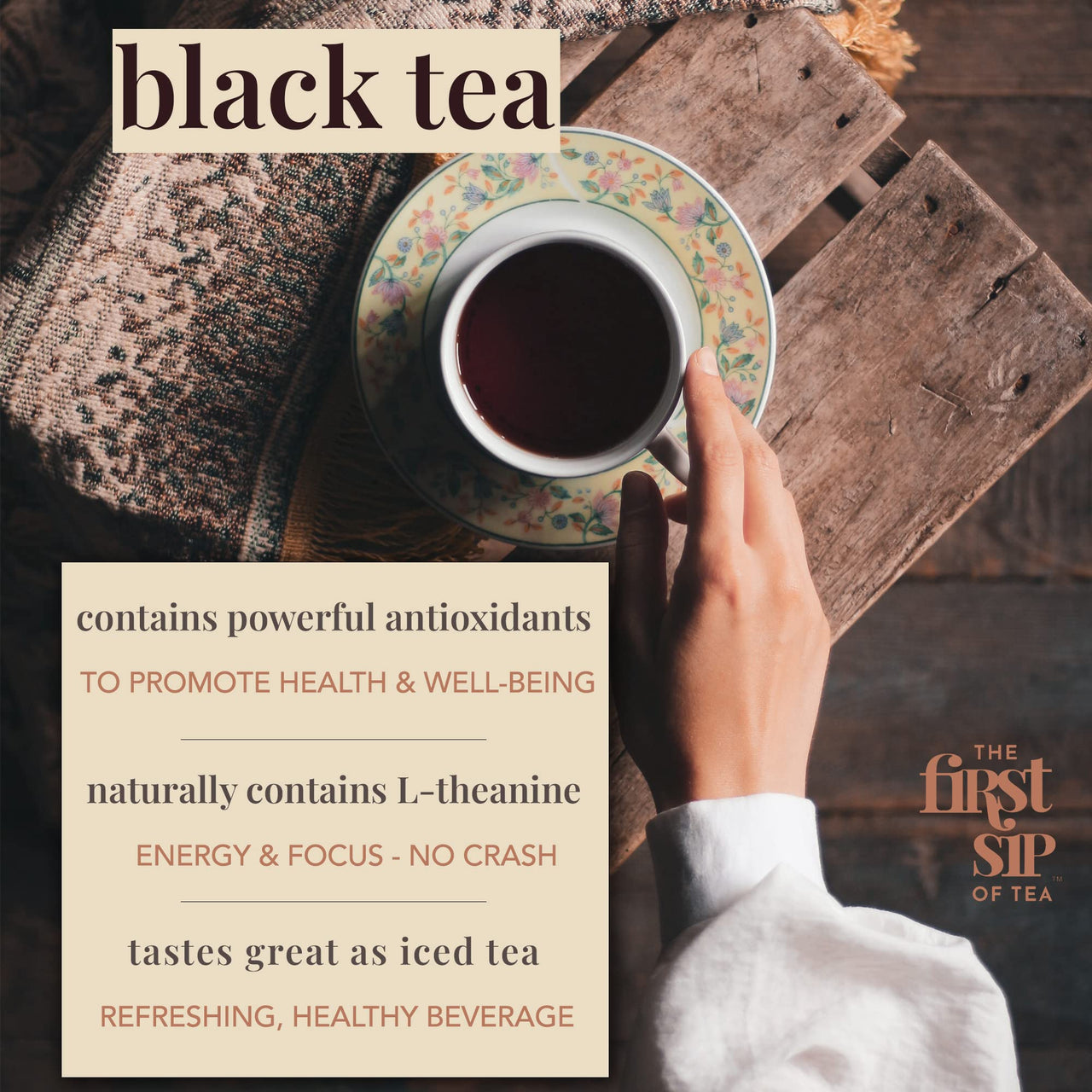 Tropical Paradise, Mango, Strawberry, Papaya, Black & Green Tea, Pyramid Sachet Tea Bags, Caffeinated, Hot & Iced Tea - 16 Cups | The Spice Hut, First Sip Of Tea