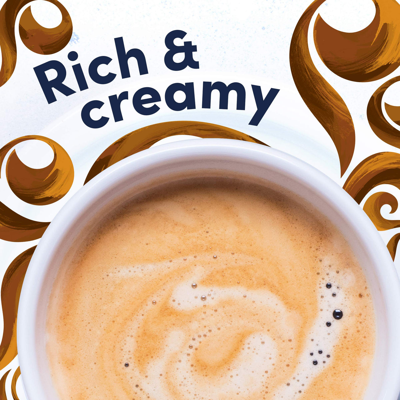 Gevalia Caramel Macchiato Espresso K-Cup Coffee Pods and Froth Packets (6 Pods and Froth Packets)