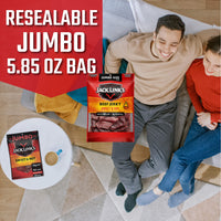 Jack Link's  Beef Jerky, Sweet & Hot, Spicy Meat Snack  9g of Protein & 80 Calories, Made with Premium Beef, No added MSG** or Nitrates/Nitrites, 5.85 oz