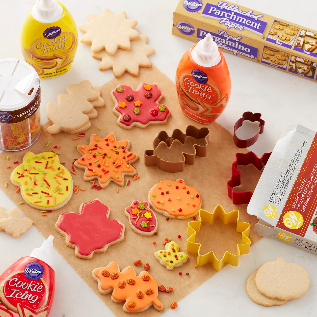 Wilton Yellow Cookie Icing, 9-Ounce, Assorted