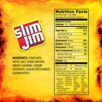 Slim Jim Bacon Jerky Hickory Smoked Flavor Bag, 2.75 oz