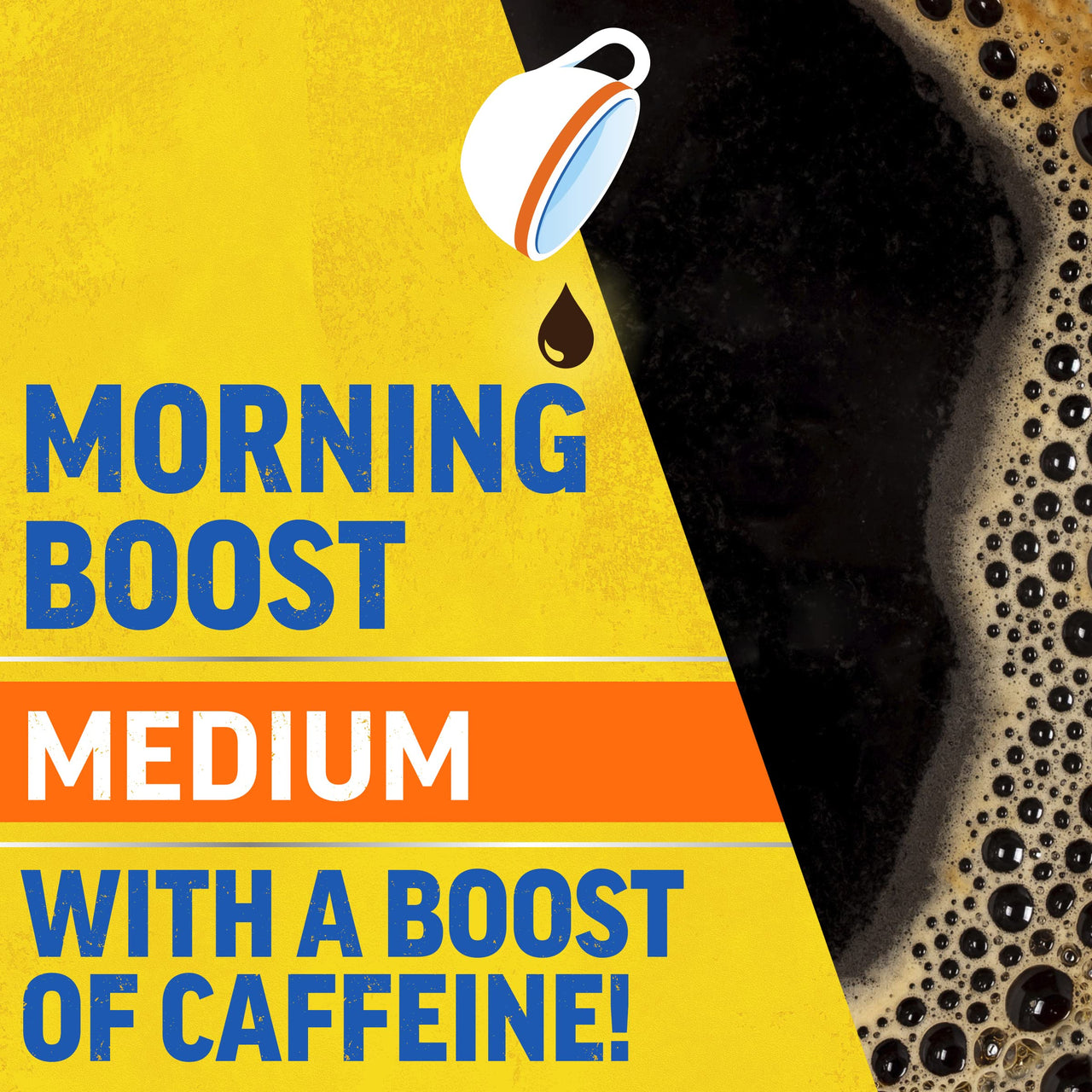 Maxwell House Morning Boost Medium Roast Ground Coffee (11.5 oz Canister)