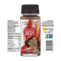 Sabatino Tartufi Truffle Zest Seasoning Hot, The Original All Purpose Gourmet Truffle Powder, Plant Based, Vegan and Vegetarian Friendly, Low Carb, 1.76 oz