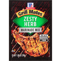 McCormick Grill Mates Zesty Herb Marinade Mix, 1.06 oz