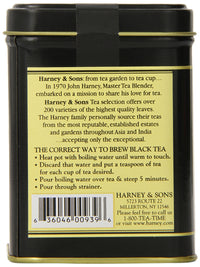 Harney & Sons Loose Leaf Black Tea, Chocolate Mint, 4 Ounce