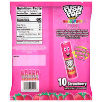 Push Pop Pink Colorfest - Pink Strawberry Lollipops Easter Bulk Candy - 10 Count Individually Wrapped Lollipops - Easter Basket Stuffer Assorted Candy - Fun Candy for Easter Egg Hunts