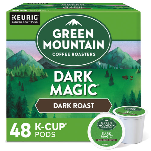 Green Mountain Coffee Roasters Dark Magic, Single-Serve Keurig K-Cup Pods, Dark Roast Coffee Pods, 48 Count 48 Count (Pack of 1)