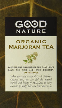 Good Nature Organic Marjoram Tea, 1.058 Ounce