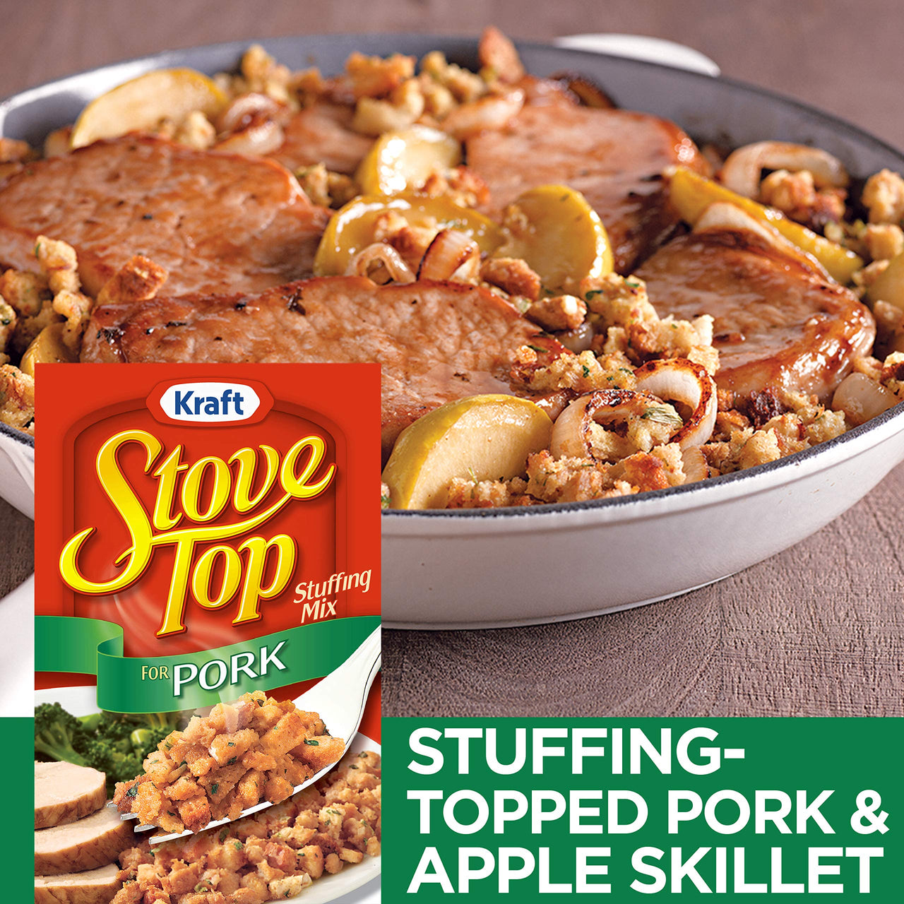 Stove Top Stuffing Mix for Pork (6 oz Box)