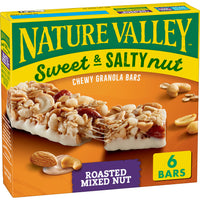 Nature Valley Granola Bars, Sweet and Salty Nut, Roasted Mixed Nut, 6 ct