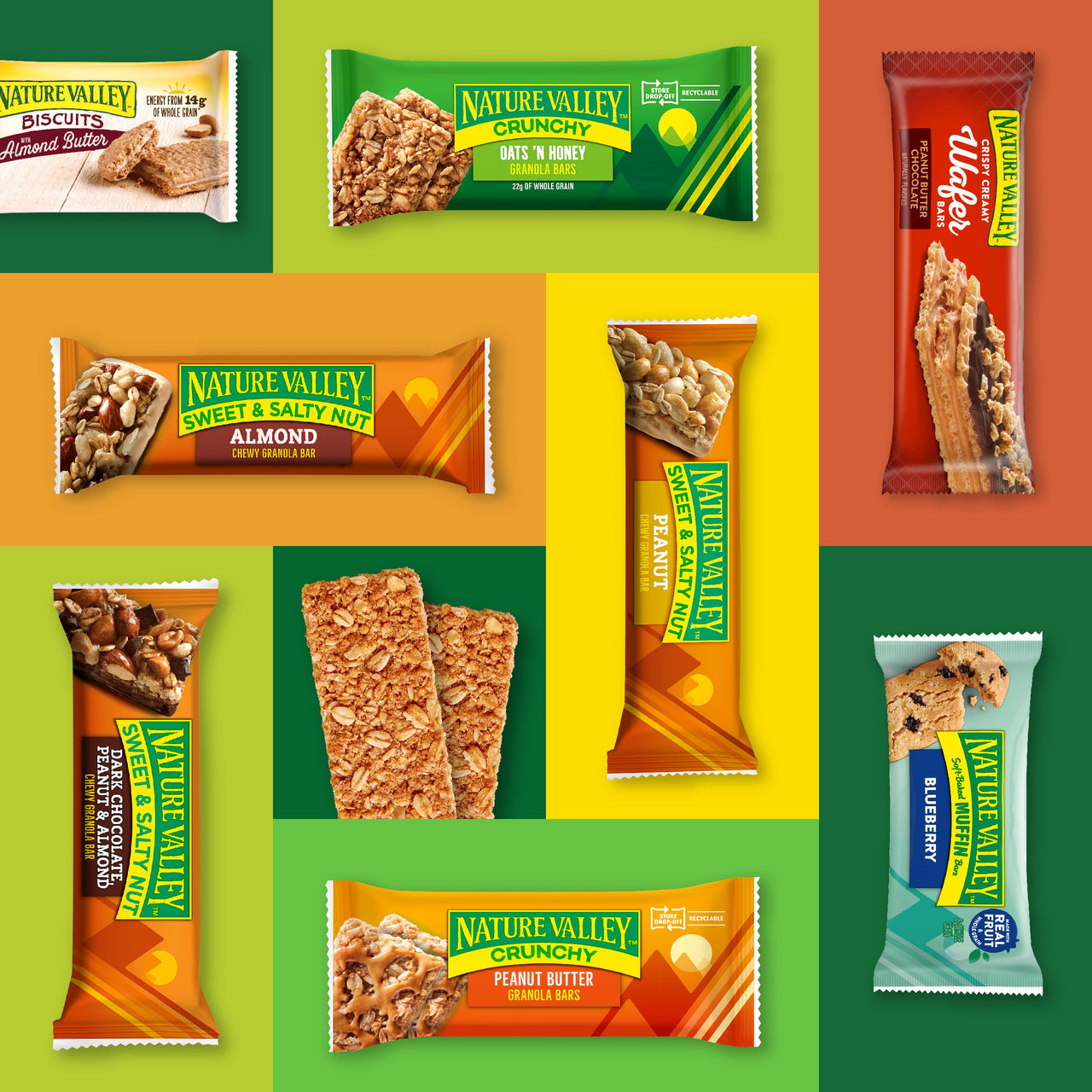 Nature Valley Chewy Protein Bars, Salted Caramel Nut, 7.1 oz, 5 Count Box