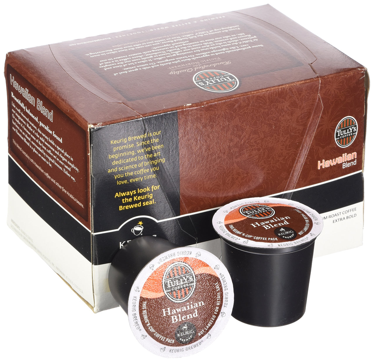 Tully's  Coffee Hawaiian Blend 12 KCups