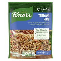 Knorr Rice Sides For a Tasty Rice Side Dish Teriyaki No Artificial Flavors, No Preservatives, No Added MSG 5.4 oz