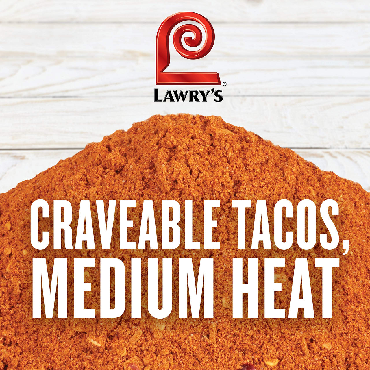 Lawry's  Taco Seasoning Mix, 9 oz - One 9 Ounce Packet of Taco Seasoning Mix, Best for Chicken, Beef, Fish, Pork or Plant-Based Tacos