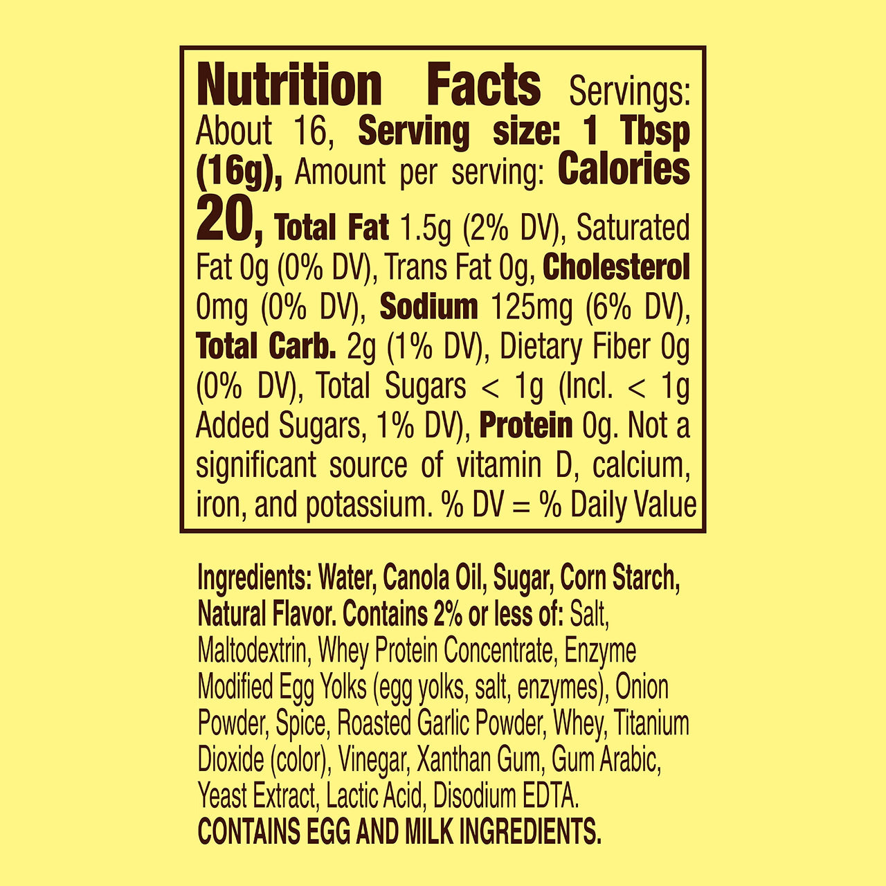 Old El Paso Taco Sauce, Zesty Ranch Sauce, Squeeze Bottle, 9 oz.
