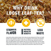 Tiesta Tea - Fireberry, Loose Leaf Cranberry Hibiscus Rooibos Tea, Non-Caffeinated, Hot & Iced Tea, 5 oz Tin - 50 Cups, Natural Flavored, Hibiscus Rooibos Tea Loose Leaf