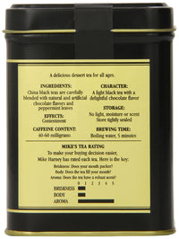 Harney & Sons Loose Leaf Black Tea, Chocolate Mint, 4 Ounce