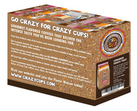 Crazy Cups Flavored Ground Coffee, Cinnamon French Toast, in 10 oz Bag, For Brewing Flavored Hot or Iced Coffee