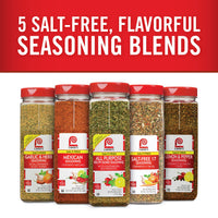 Lawry's  Salt Free All Purpose Recipe Blend Seasoning, 13 oz - One 13 Ounce Container of Salt Free All Purpose Seasoning Blend, Versatile Spices for Seasoning Protein, Vegetables and More