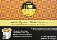 Authentic Donut Shop Blend Vanilla Hazelnut Single Cup Coffee for Keurig K-Cup Brewers, 24 Count