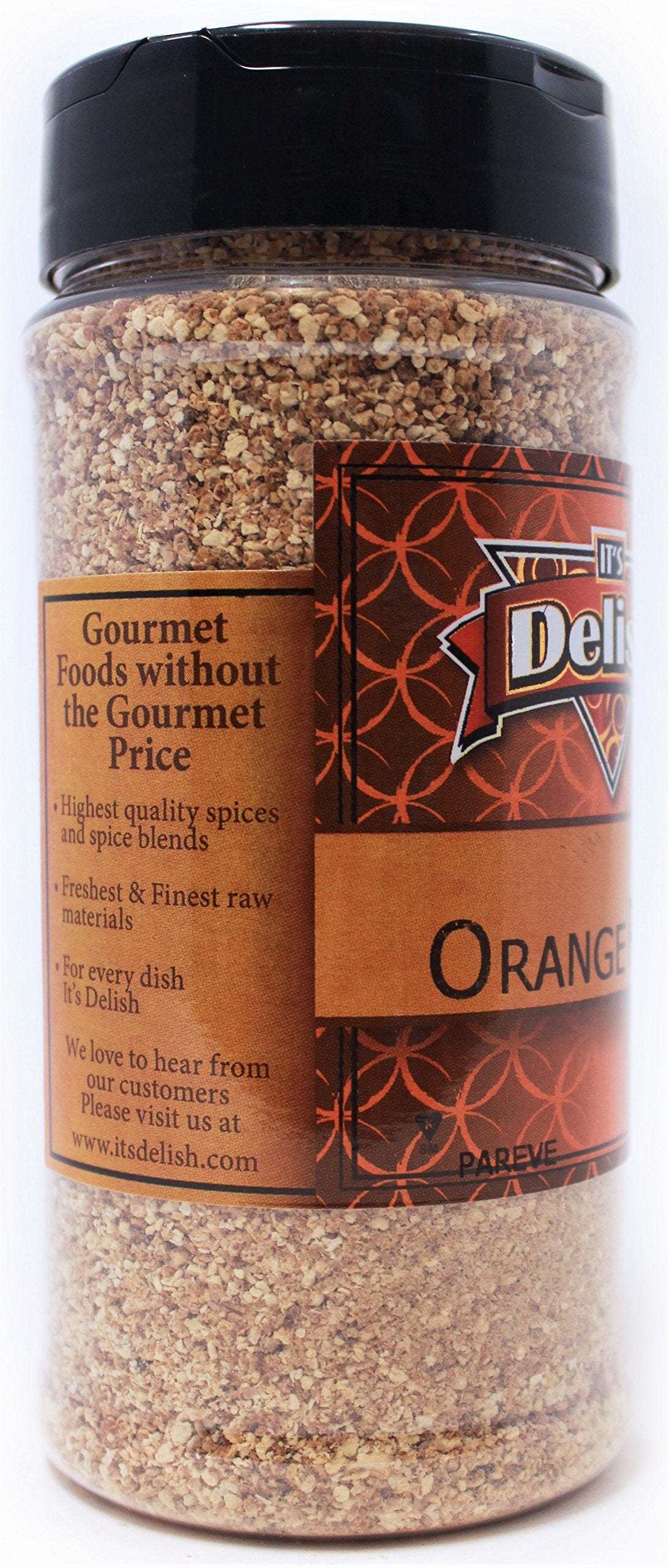 Its Delish Granulated Orange Peel, 5 Ounce