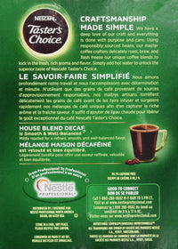 Nescafe Taster's  Choice Instant Coffee, Decaffeinated, 80 Count Single Stick