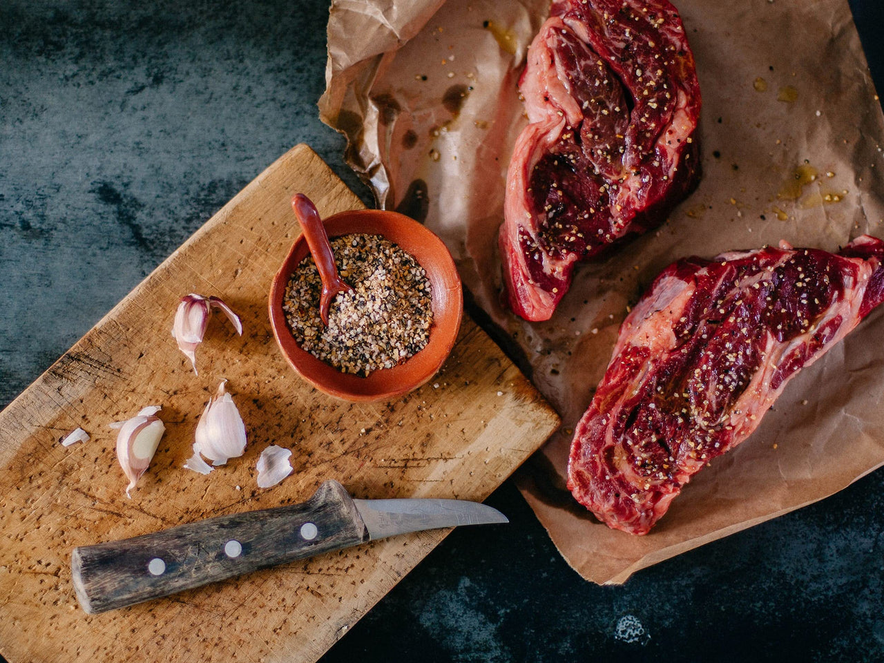 FIRE & FLAVOR Steak Rub Seasoning, Hickory Smoke & Sea Salt, 3.1 Ounce